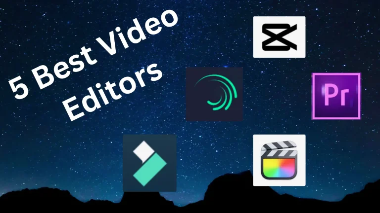 5 best video editors for 2024